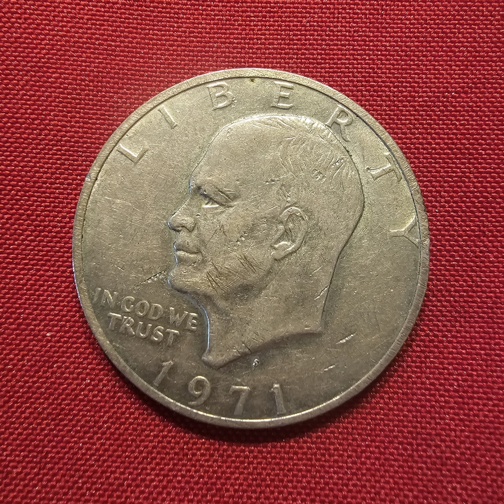 1971 Eisenhower Dollar Coin
